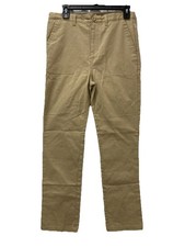 Old Navy Slim Chino Pants Boys 18 Built-in Flex Beige Adjustable Waist