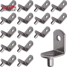 5Mm Shelf Pegs L-Shaped Cabinet Support Pins Bracket Style Clips for Bookcase Ki