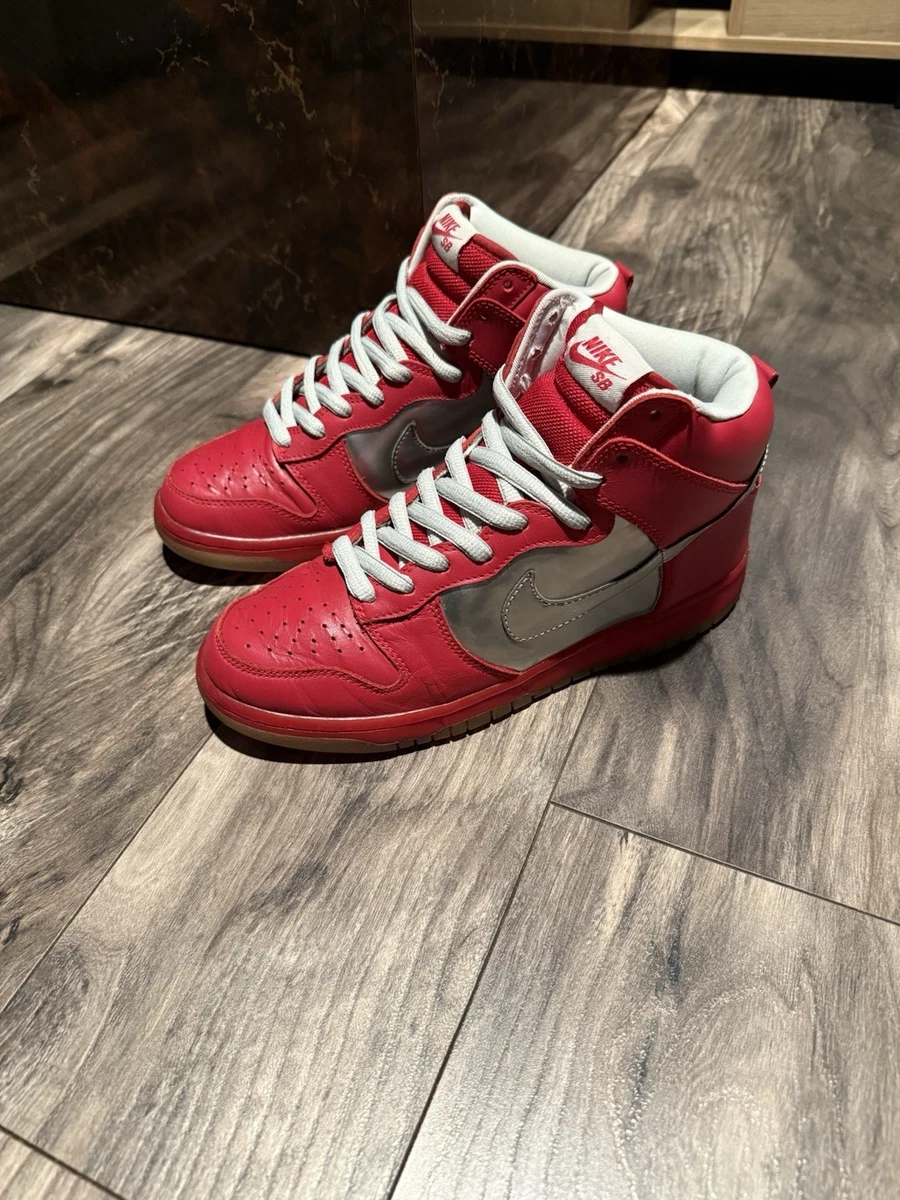 Preços baixos em Nike Dunk Premium SB High Red | eBay