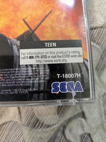 Sega Saturn Mass Destruction 1997 Complete in Box, Tested Working