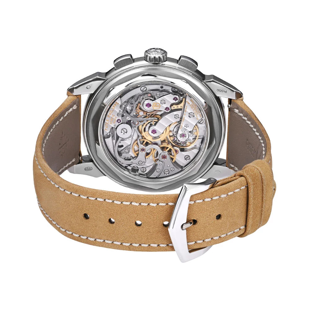 Patek Philippe Grand Complications Watch 41MM Salmon Arabic Numerals Dial Pla... image 4