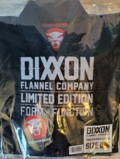L Dixxon Thundercat 2.0 Black Jacquard Flannel Large NIB