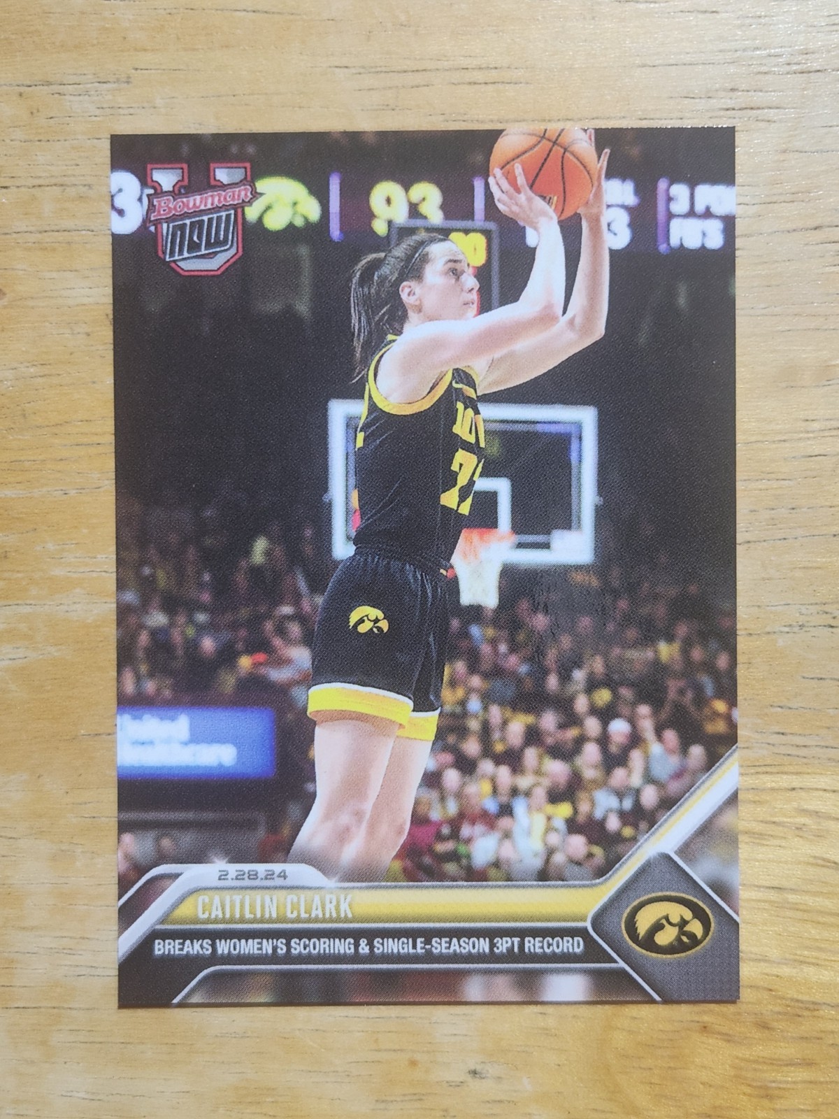 2023-24 Bowman U Now - Caitlin Clark #59 (RC)