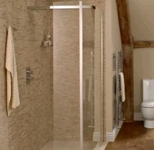 New Bathstore large walkin Playtime shower enclosure 90x120cm with Shower Column