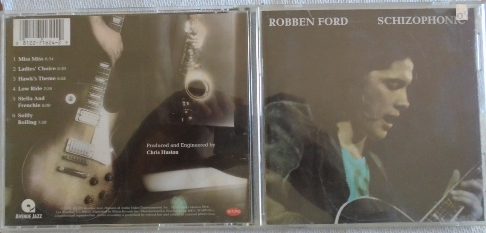 Robben Ford – Schizophonic CD FREE SHIPPING