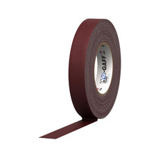 Pro Tapes Premium Grade Gaffer Tape PRO-Gaff : 1 in. x 55 yds. Burgundy 