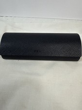 PRADA Black Eyeglasses Sunglasses Case Magnetic Flip Top