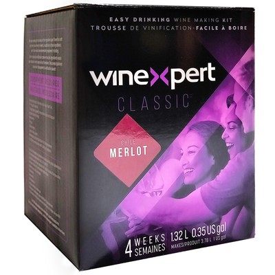 Chilean Merlot One Gallon Home Wine Making Ingredient Kit