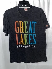 Homage Great Lakes Brewing Co Beer T Shirt Large