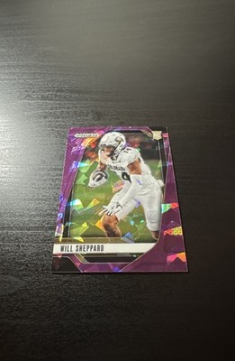 2025 Panini Prizm Draft Picks - Will Sheppard #23 Purple Ice Prizm /199 (RC)