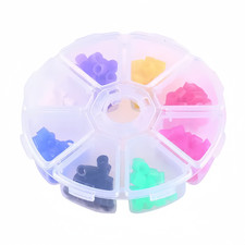 160Pcs Dental Silicone Instrument Code Rings Autoclavable 8 Color