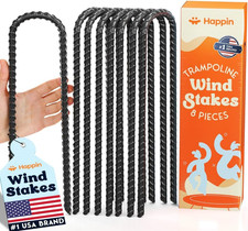   Trampoline Stakes, Trampoline Accessories, Ground Stakes Heavy Duty, Ground An