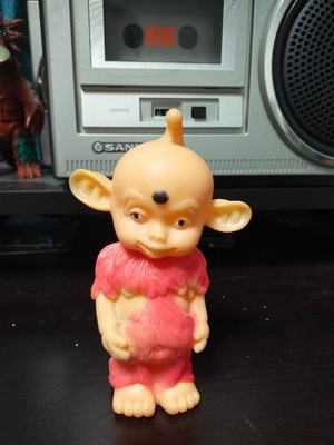 Taiwan Old Soft Vinyl Biba Figure Cute Character From Japan
