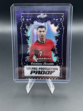 2025 Leaf Signature 1/1 Pre-Production Proof Purple Cristiano Ronaldo Soccer