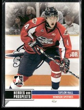 2009-10 In The Game Heroes and Prospects Taylor Hall #95 Windsor Spitfires