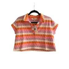 L*Space Best Buds Floral Cropped Boxy Top