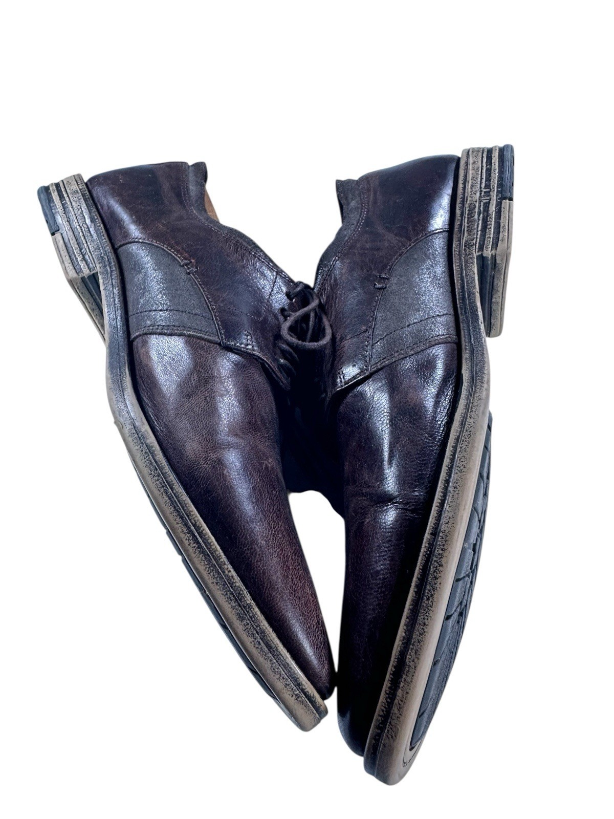 SAOLA Scarpe casual Kenneth Cole Reaction taglia 12 M in pelle derby marrone