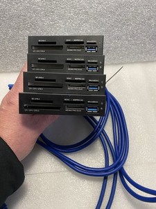 Lot of 4 Star Tech.com USB 3.0 Internal Multi-Card Reader with UHS-II Support