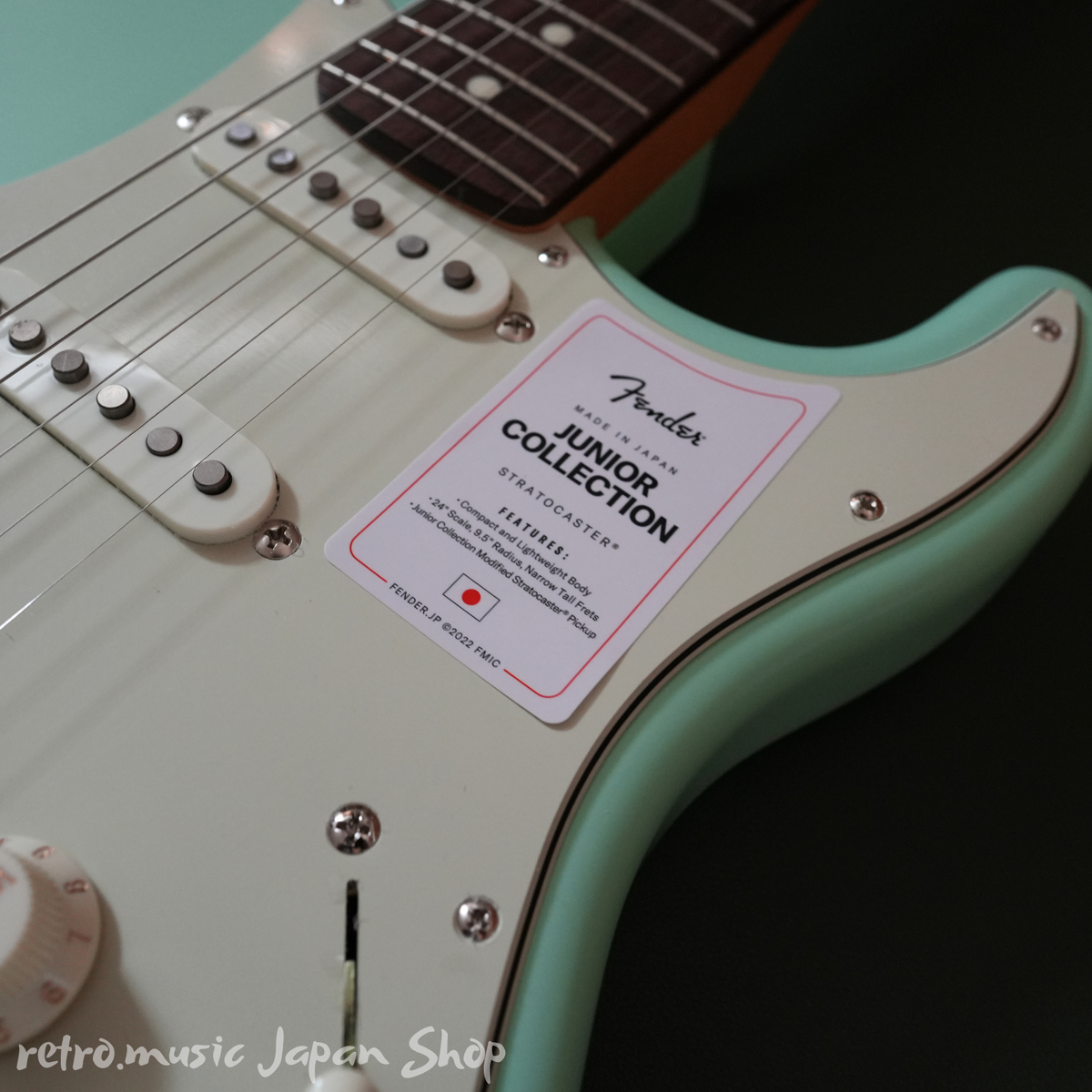 Fender Made in Japan Junior Collection Stratocaster Rosewood Satin