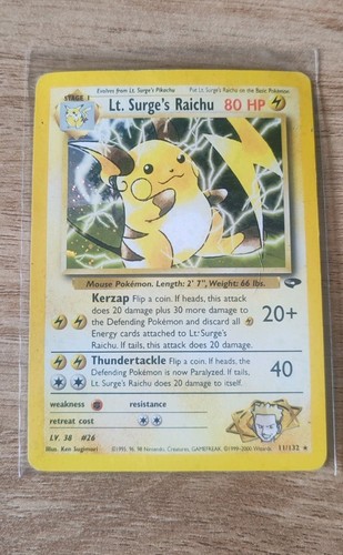 Lt. Surge's Raichu — Gym Challenge