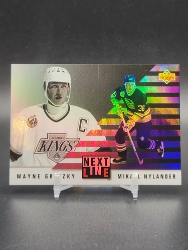 Wayne Gretzky/Michael Nylander #NL1 1993 Upper Deck Next in Line card