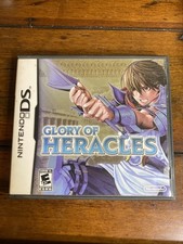 GLORY OF HERACLES - Nintendo DS - CIB - Excellent Condition-Complete!