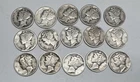 Lot # 1409 - 1.50 Face Value Mercury Dimes - 90% Silver - Unknown Grade