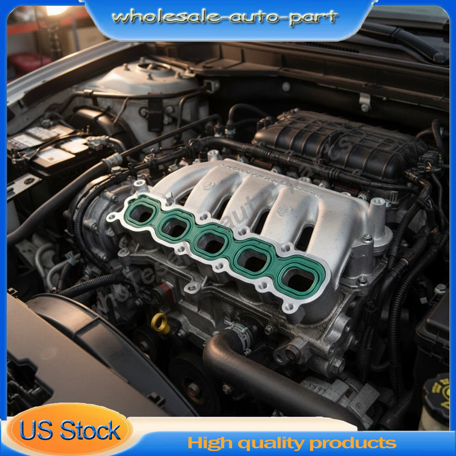 New for Maserati Quattroporte GT GC Intake Manifold Position Gaskets 255738 US