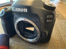 Canon EOS 80D 24.2 MP Digital SLR Camera - Black (Body Only)