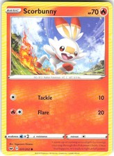 Scorbunny 031/202 Sword & Shield SSH NM Pokemon Card TCG