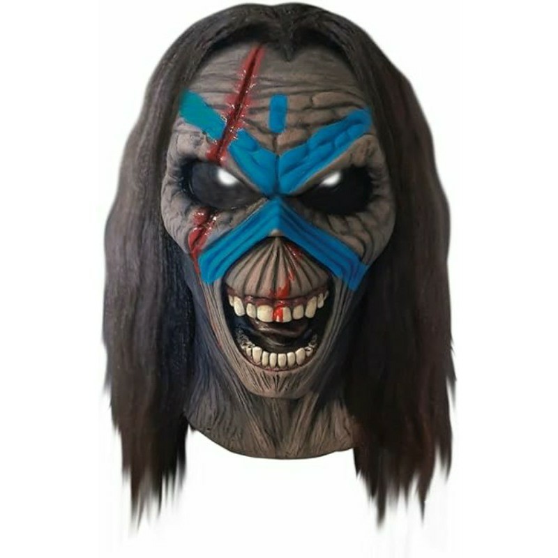 Trick Or Treat Studios Iron Maiden Eddie the Clansman Adult Latex Mask