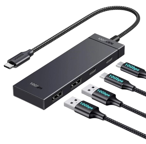 Kingfisher USB Technology 90cm 5V 2A PC Black Charger