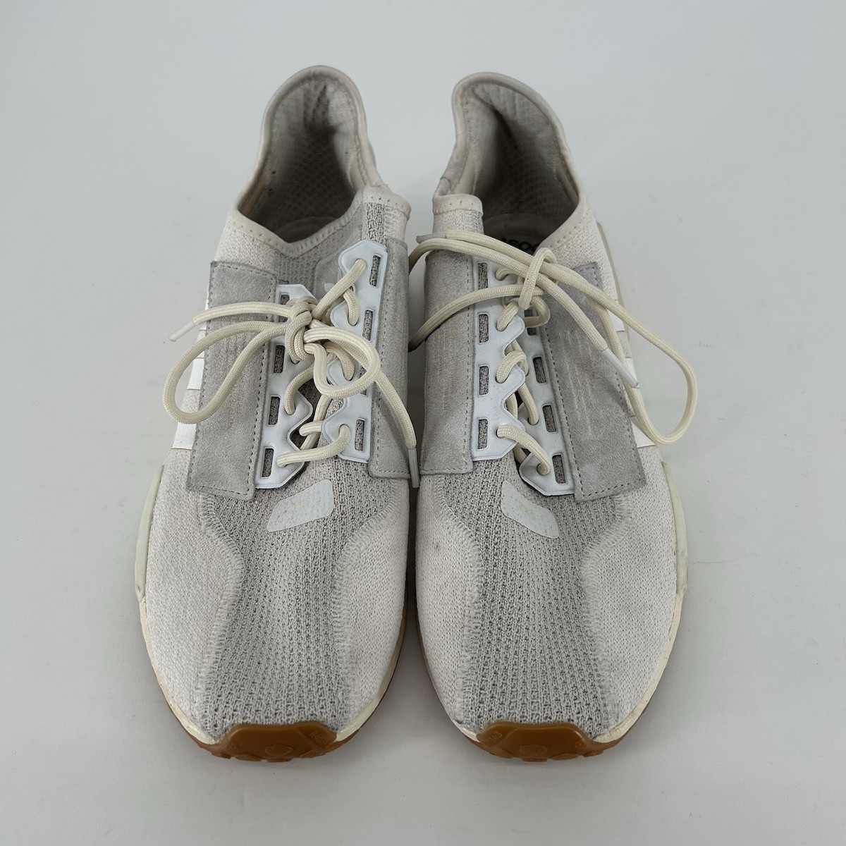 Adidas NMD R1 V2 Sneakers Quilted Aluminum Mens Size 11 Beige Shoes | eBay