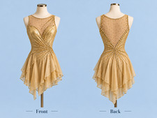 ice figure skating competition dress Gymnastics costume dance Dress dyeing