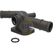 NAPA Coolant Flange Housing Connector fits VW Golf 1997-2006 1.6 2.0 2.8