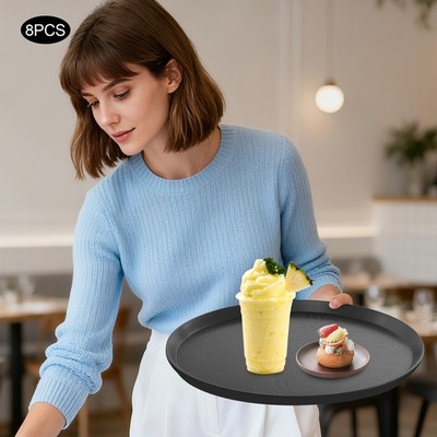 8 Runde Restaurant Servierbacken, Kellner-Schalen für Café , Server-Schalen