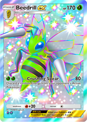 beedrill gx pokemon card Amazon.com: Pokemon - Beedrill (7/108) - XY Evolutions main image 1