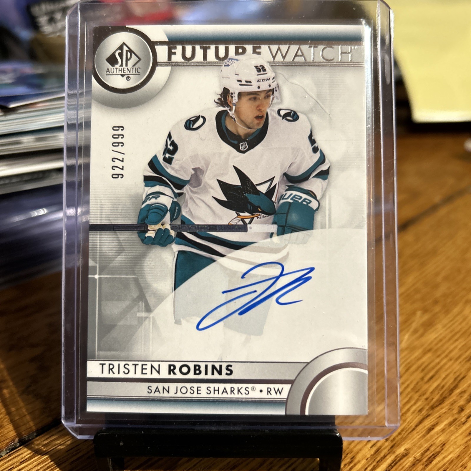 2023-24 SP Authentic Future Watch Auto /999 Tristen Robins FCMD