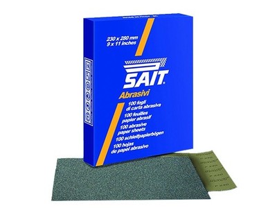 Sait Saitac Körnung 600 230x280mm Schleifpapier Bogen - 2 Stück