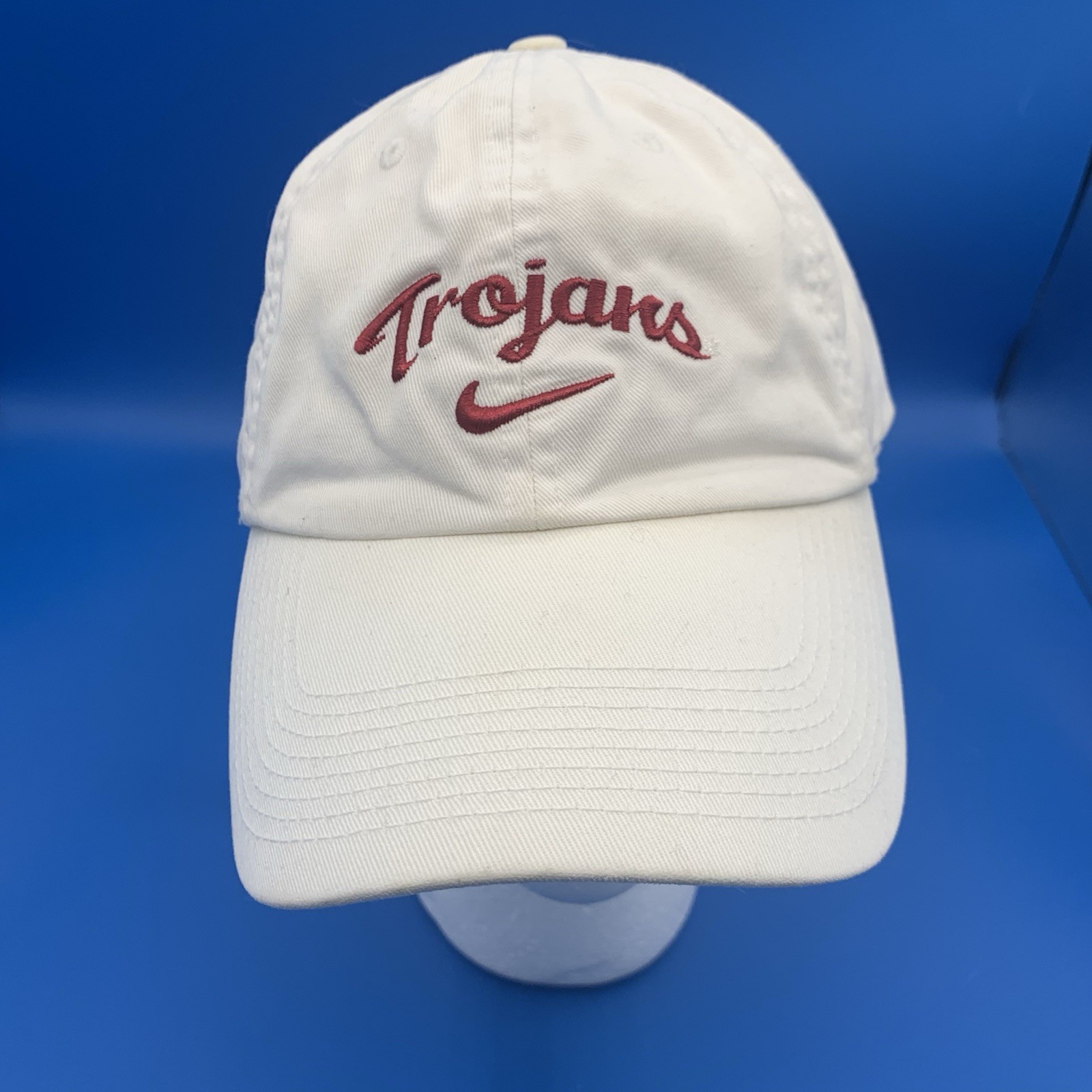 USC Trojans Hat Cap Adult Strap Back Team Adjustable Nike Swoosh Logo College