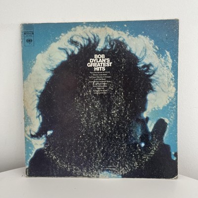 Vintage Bob Dylan Bob Dylan's Greatest Hits 12'' Black Vinyl LP 1967 Folk Rock