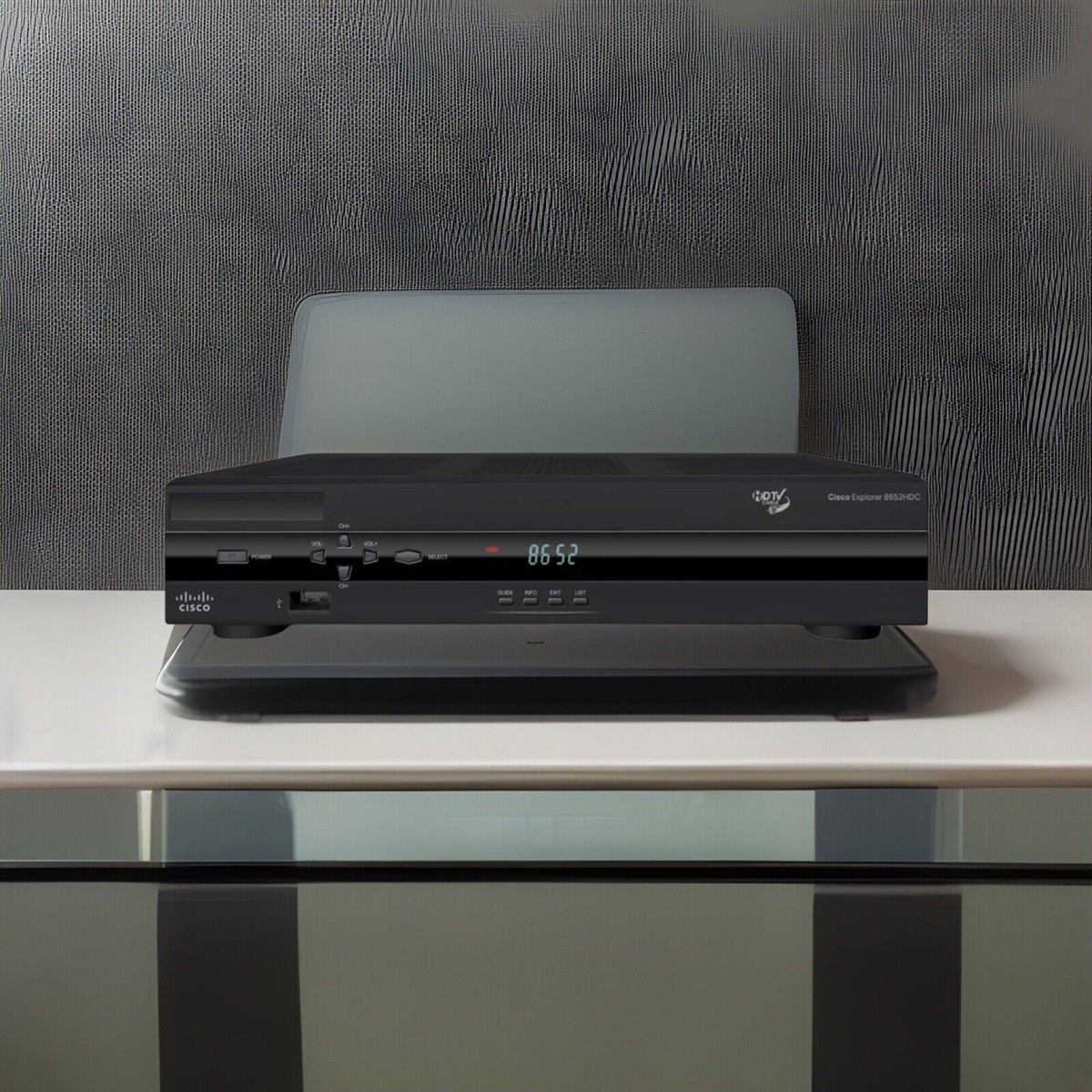 Cisco Explorer 8652HDC Digital Video TV Tuner Receiver HD DVR Set