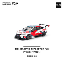 Pop Race Honda Civic Type-R FL5 TCR PRESENTATION 640153 1/64