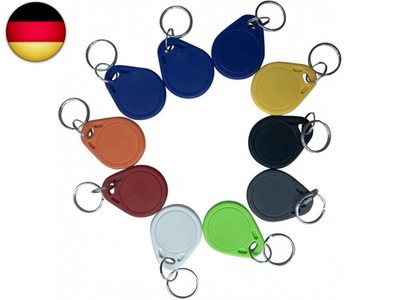YARONGTECH M1 Chip RFID Schlüsselanhänger Tag 13,56 MHz ISO14443A   10 Stück