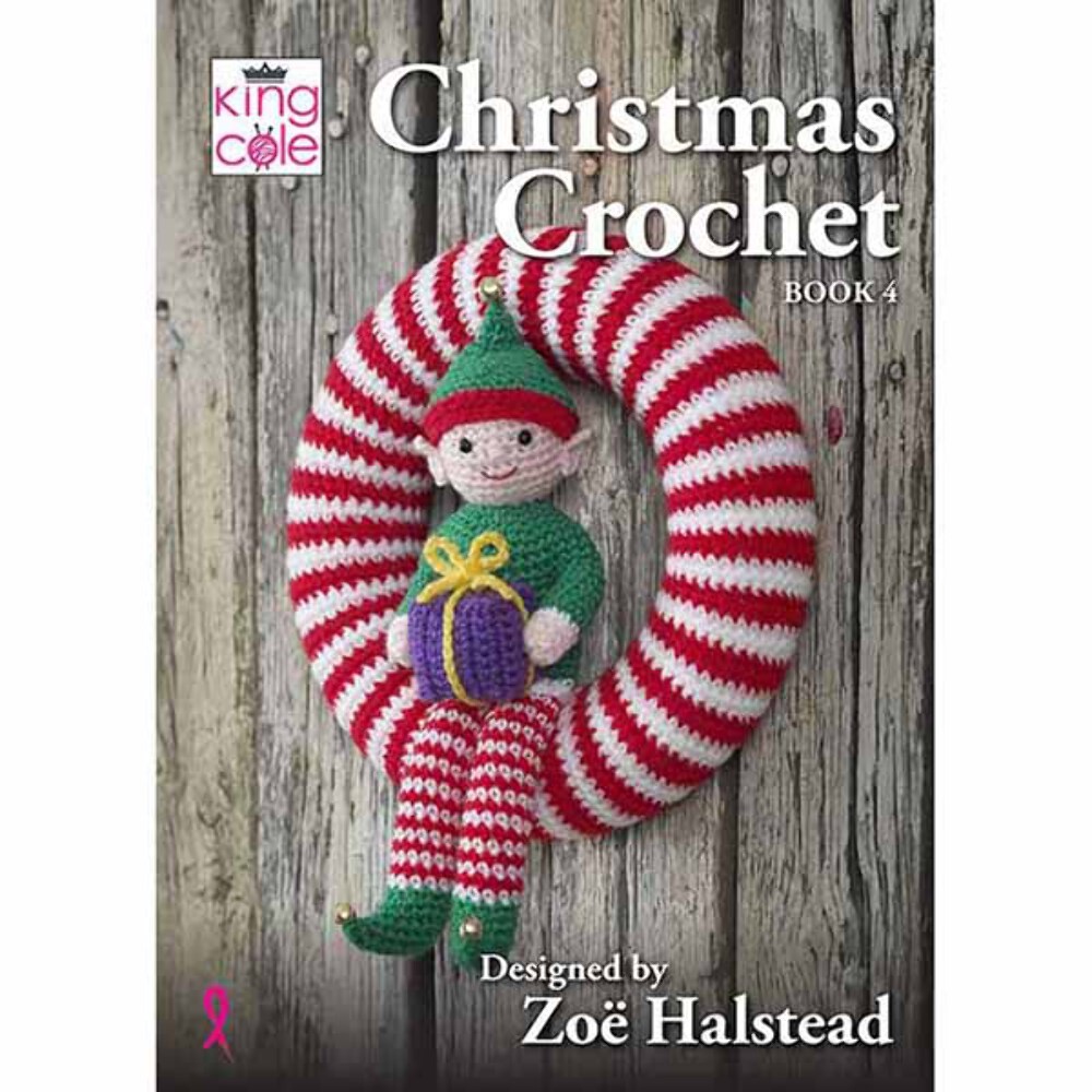King Cole Christmas Crochet Book 4 by Zoe Halstead - Image 3
