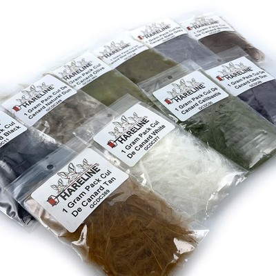 CDC FEATHERS (BULK 1 GRAM PACK) - Hareline Fly Tying Cul De Canard Feathers NEW!
