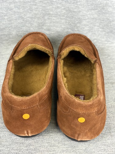 Samuel Hubbard Shoes Mens Size 10.5 Suede Slipper Wool Lined Comfort Casual - Picture 6 of 9