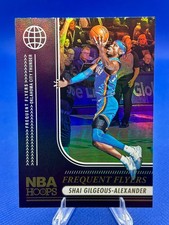 2024-25 Panini NBA Hoops Shai Gilgeous-Alexander Frequent Flyers Holo #11