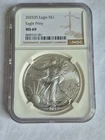 2025(P) American Silver Eagle Eagle Privy NGC MS69