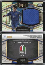 2022-23 Panini Select FIFA Jumbo Swatches Patch #19 Sandro Tonali Italy